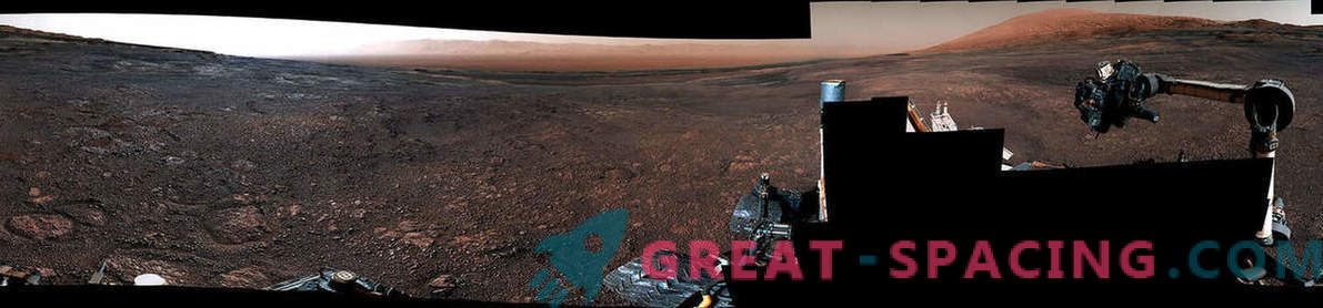 Novo vídeo da Mars: rover Curiosity deixa as costas de Vera Rubin