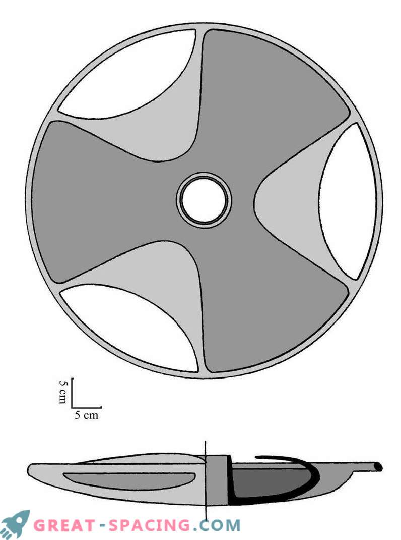 Ufologistas acreditam que o disco de Sabu pode ser um modelo antigo de um disco voador