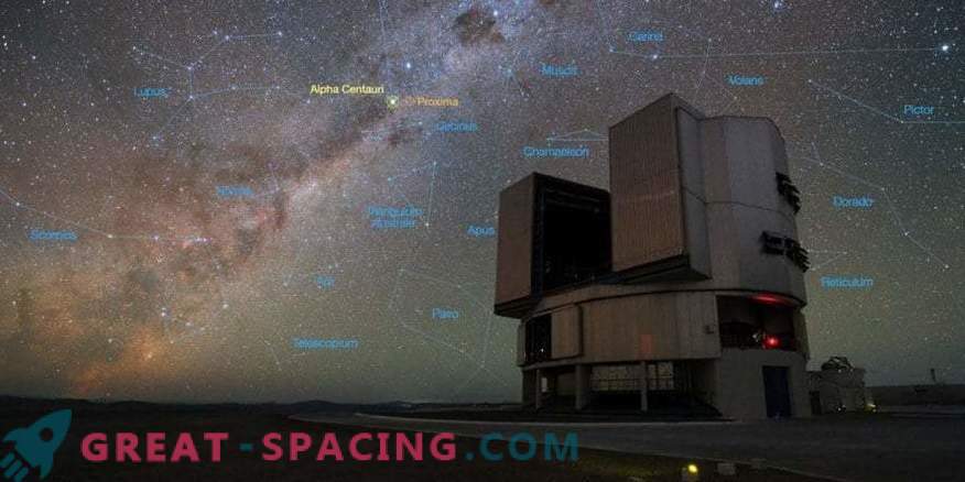 O telescópio está procurando por mundos alienígenas no sistema estelar vizinho