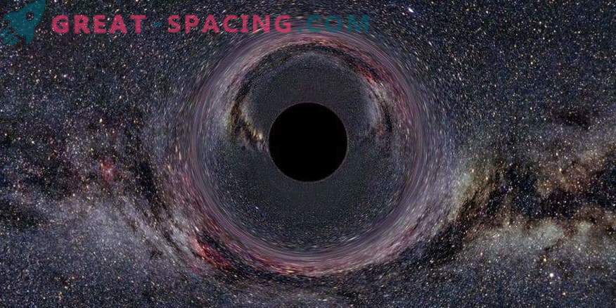 Simulação para milhares de buracos negros