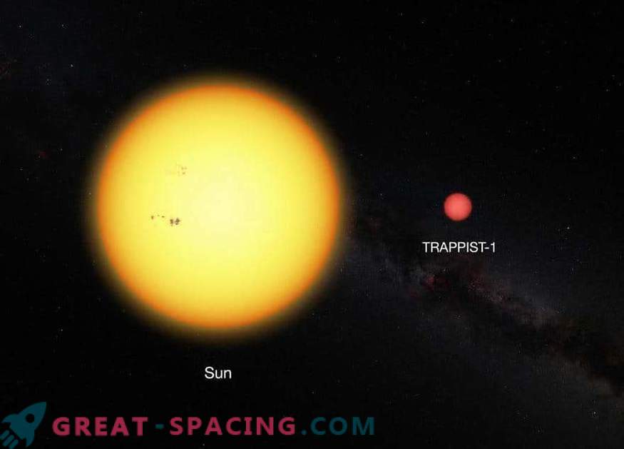 O TRAPPIST-1 dos planetas pode conter água