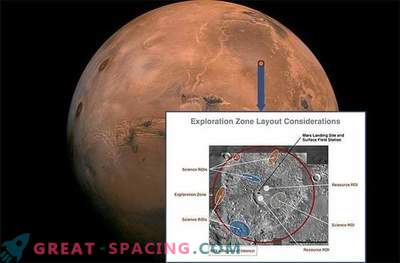 NASA decide onde os primeiros astronautas pousarão em Marte