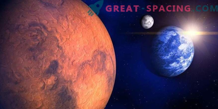 O estudo revela os segredos da formação de Marte e da Terra