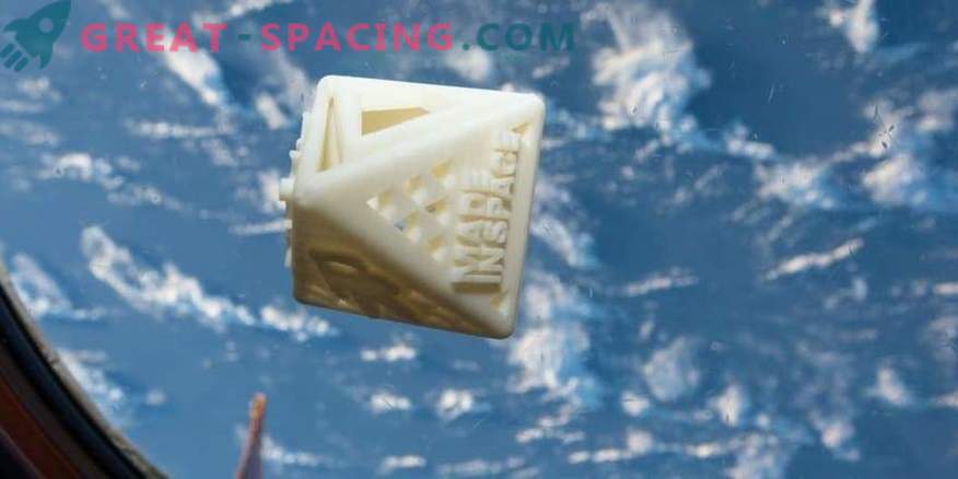 O primeiro objeto privado impresso em 3D no espaço!