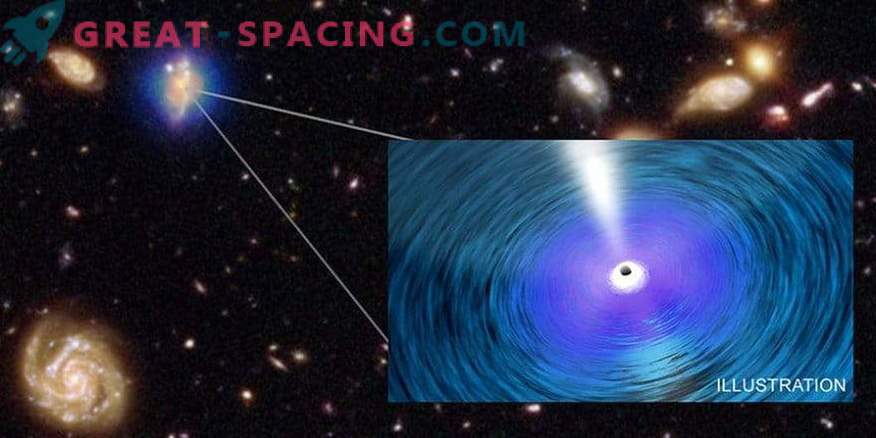 Buracos negros supermassivos superam suas galáxias