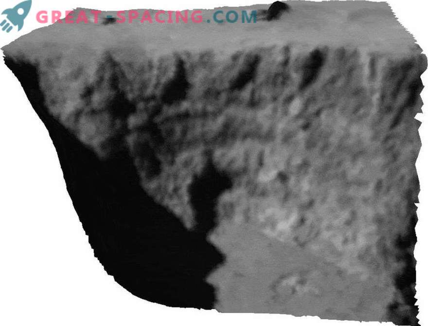 Forme et comportement étranges de la comète Rosetta 67P