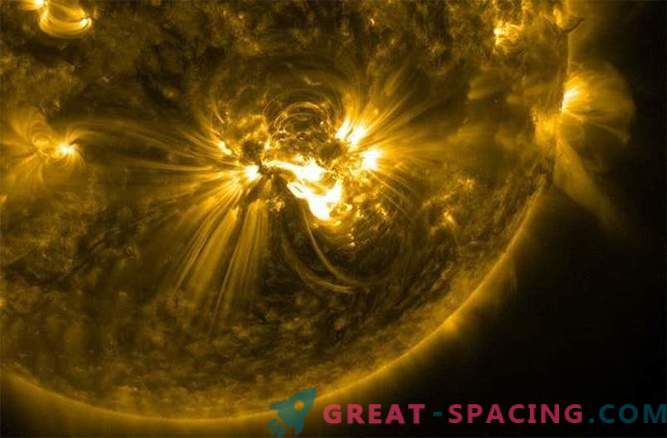 Uma poderosa explosão solar de classe X se aproxima da Terra