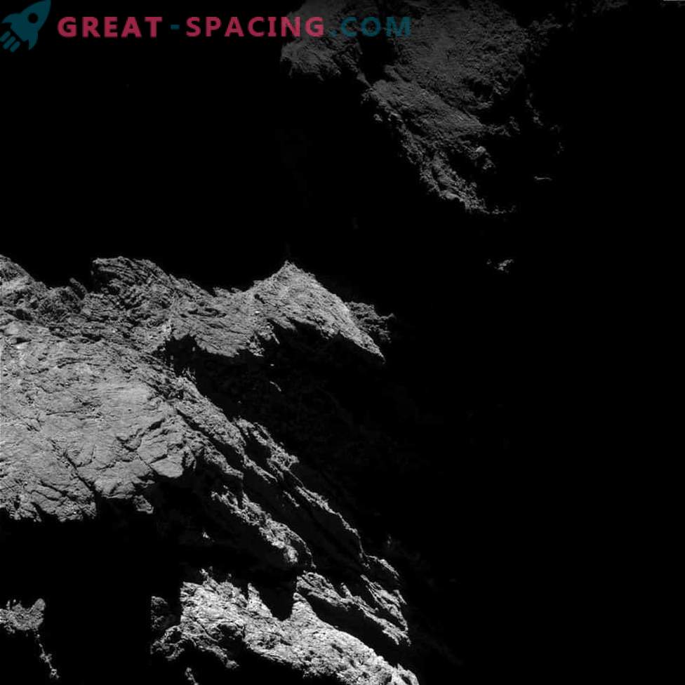 Rosetta continua estudando o cometa 67P / Churyumov-Gerasimenko