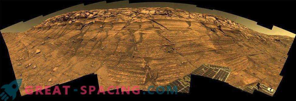 Os lugares incríveis do planalto meridiano descoberto pelo rover Opportunity