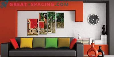 Impresionantes pinturas modulares para tu interior