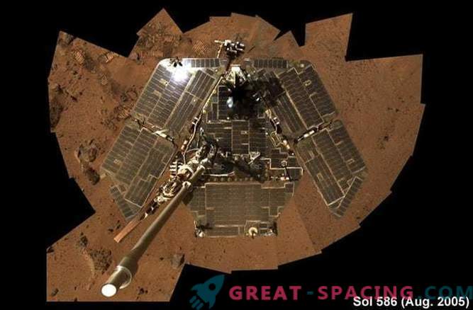 12 anos em Marte: os primeiros sais da Opportunity