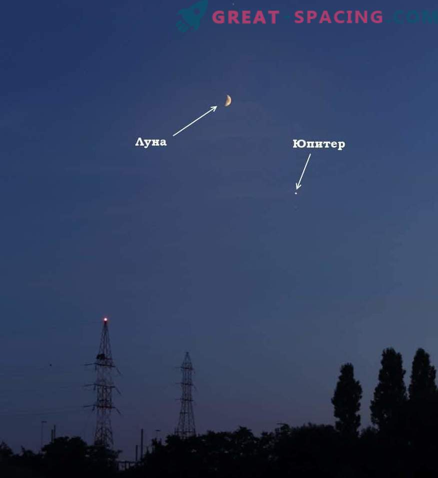 Que planetas podem ser vistos no céu em 23 de abril de 2019