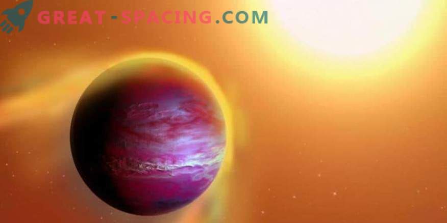 Novo Júpiter quente com um curto período orbital
