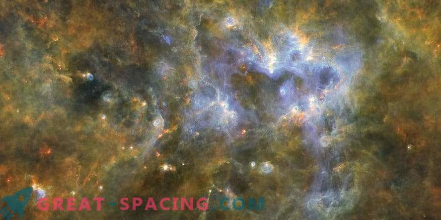 Segredos ocultos da zona massiva do nascimento estelar