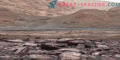 Curiosidade descobriu estranhas rochas roxas em Marte
