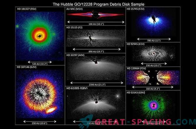 O Hubble viu um tremendo pó de estrelas: Foto