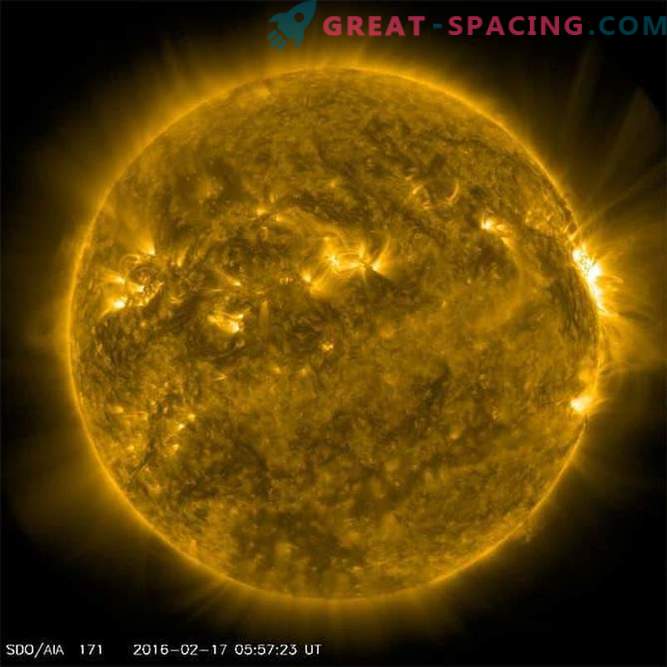 Nosso sol duro: 12 meses de atividade explosiva