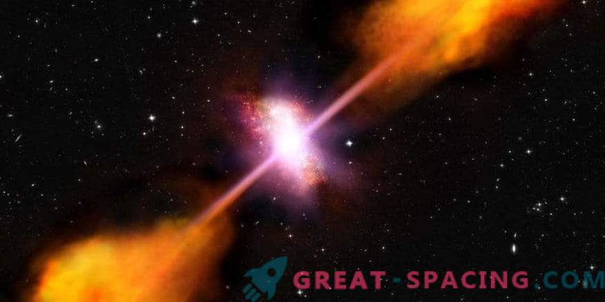 A informação de Herschel conecta quasars com flashes de starburst