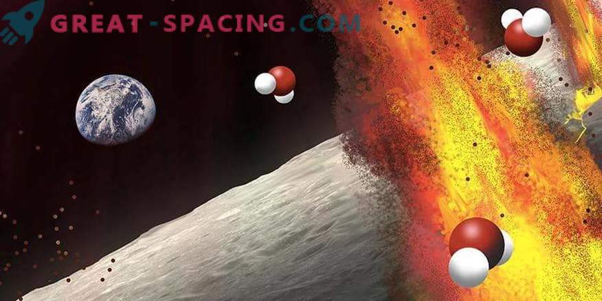 Novas evidências de água no interior lunar