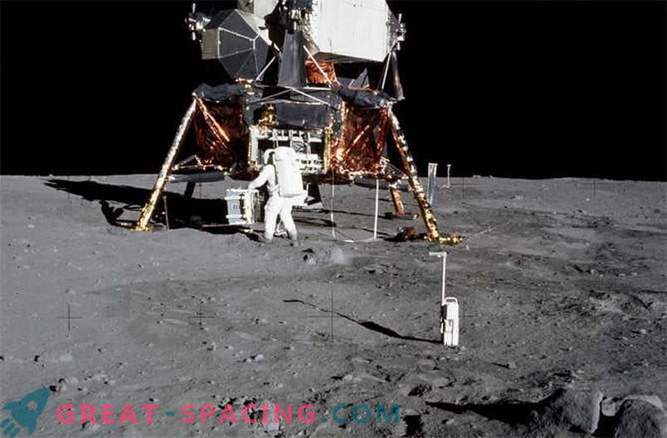 46 anos atrás, pessoas aterrissaram na lua.