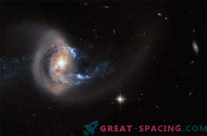 Hubble descobriu uma galáxia de estrelas espalhadas longe de casa