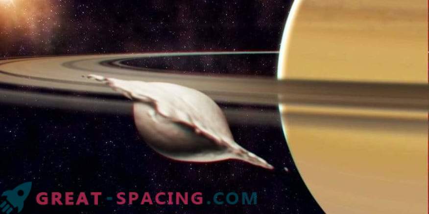 Detalhes da história dos minúsculos satélites internos de Saturno
