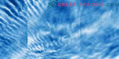 Um balão da NASA observa nuvens atmosféricas incomuns.