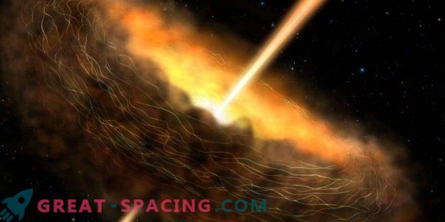 Campos magnéticos revelam os segredos dos buracos negros