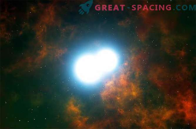 A fusão de duas anãs brancas levará à formação de uma supernova