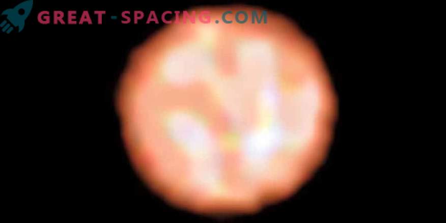 Primeiras imagens detalhadas da superfície de uma estrela gigante