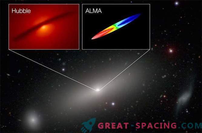 O ALMA mediu a massa do buraco negro com uma precisão sem precedentes