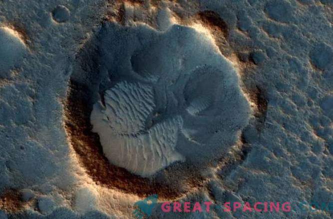 localização marciana corresponde a imagens da NASA