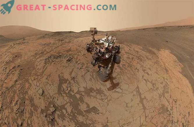 Curiosidade fez um novo “selfie” em Marte