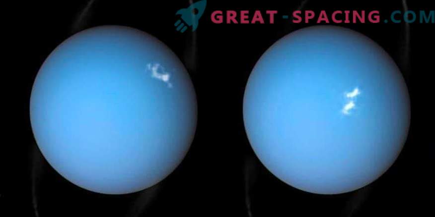 Esplendor alienígena em Urano