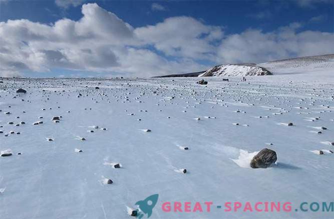 A caça a meteoritos extremos dá dicas de espaço: Fotos