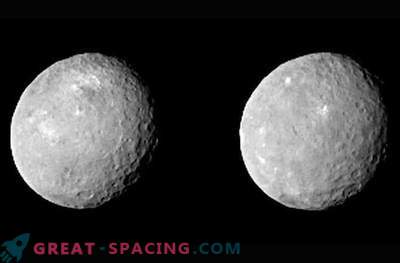 Novas imagens da superfície do planeta anão Ceres