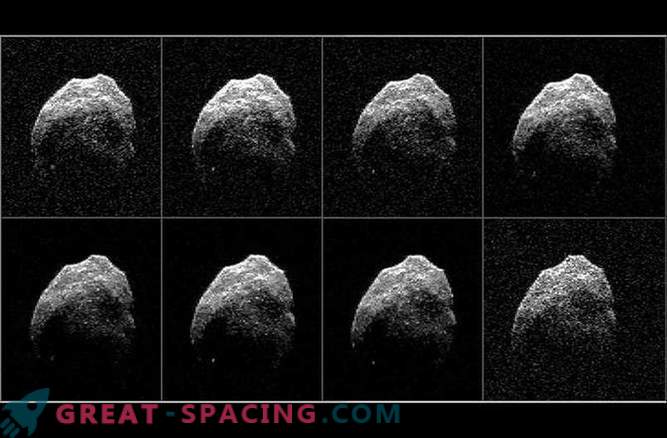 Cientistas receberam imagens de radar de um cometa assustador