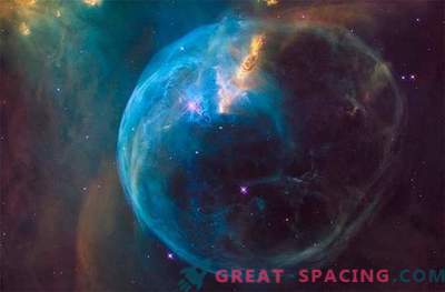 Em seu 26º aniversário, o Hubble está espiando a bela bolha