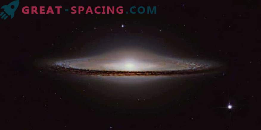 En titt på Sombrero galaxen från städerna