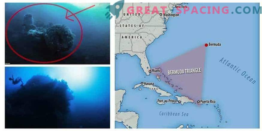 O navio alienígena caiu na armadilha do Triângulo das Bermudas?