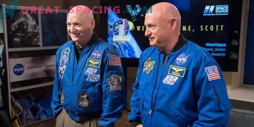 Novos dados sobre experimentos com astronautas gêmeos
