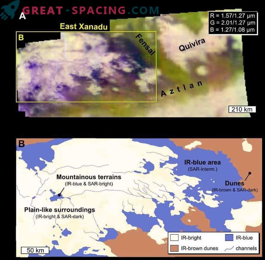 Novos detalhes do processo geológico das dunas de Titan