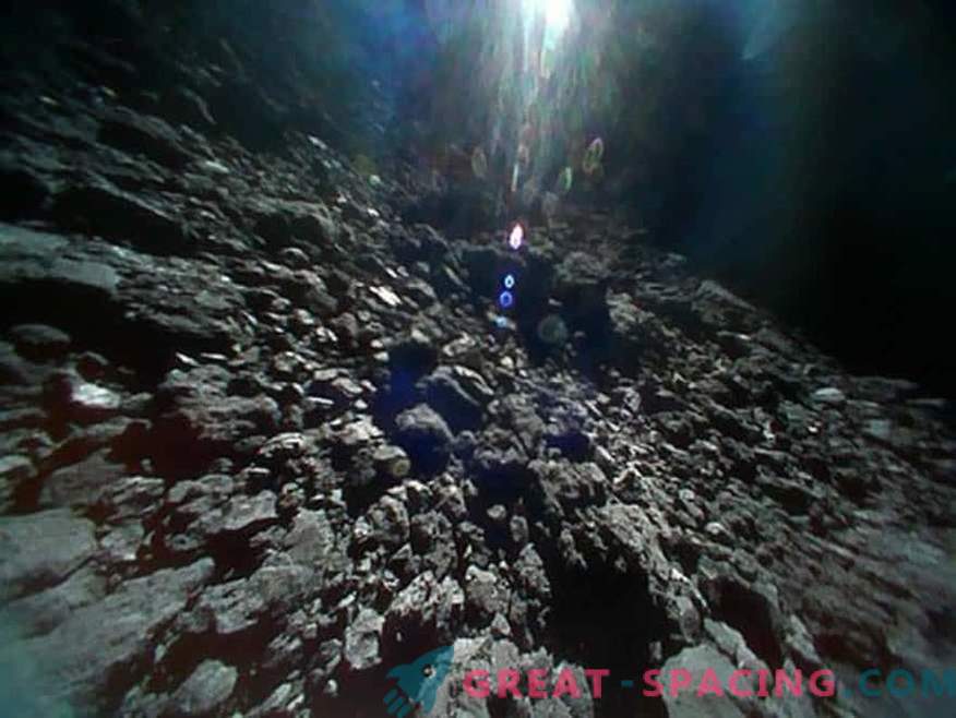 Vistas surpreendentes do asteroide Ryugu de robôs japoneses