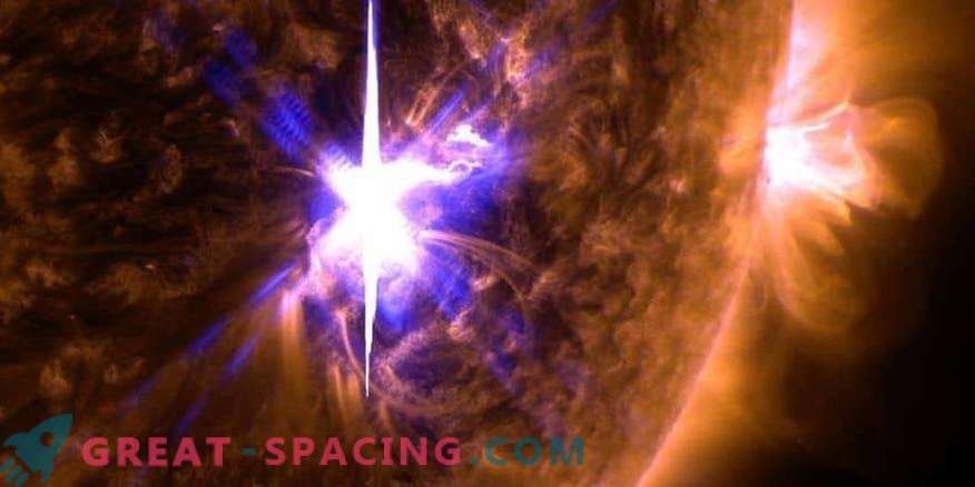 Células magnéticas pararam a erupção solar