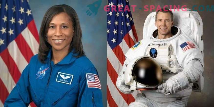 Astronautas selecionados para a missão espacial 2018
