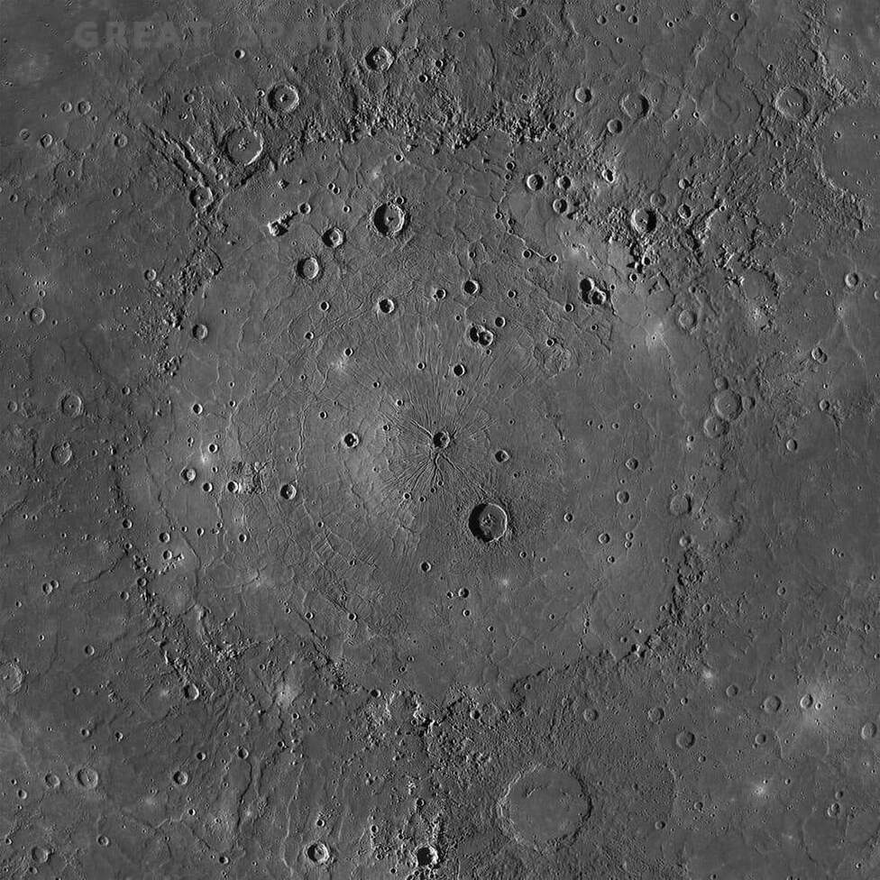 Uma paisagem estranha mostra que Mercúrio não é um planeta 